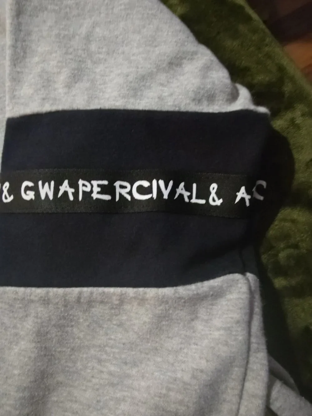 Studio Drama Grey Graphic Crewneck Sweatshirt 